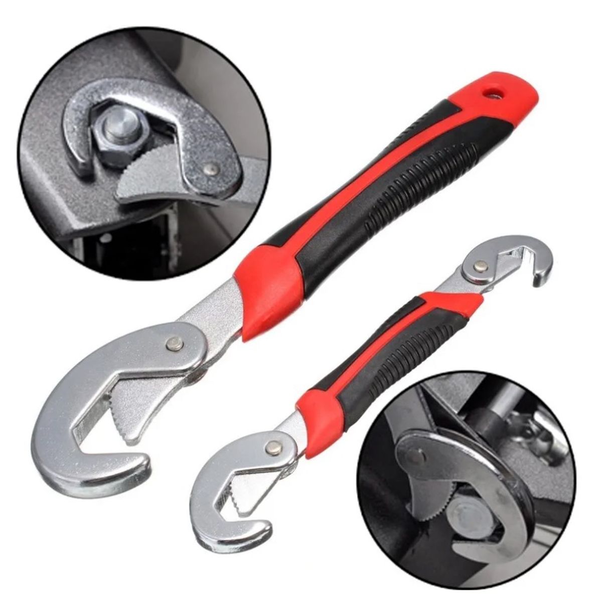 GENERICO - Pack De Llaves Inglesas Ajustables Universal Multifuncion