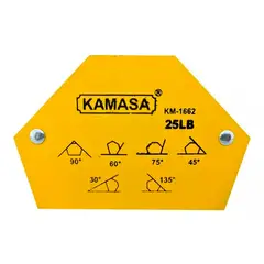 KAMASA - Escuadra Magnética 25 Lbs Para Soldar Multi-angulo