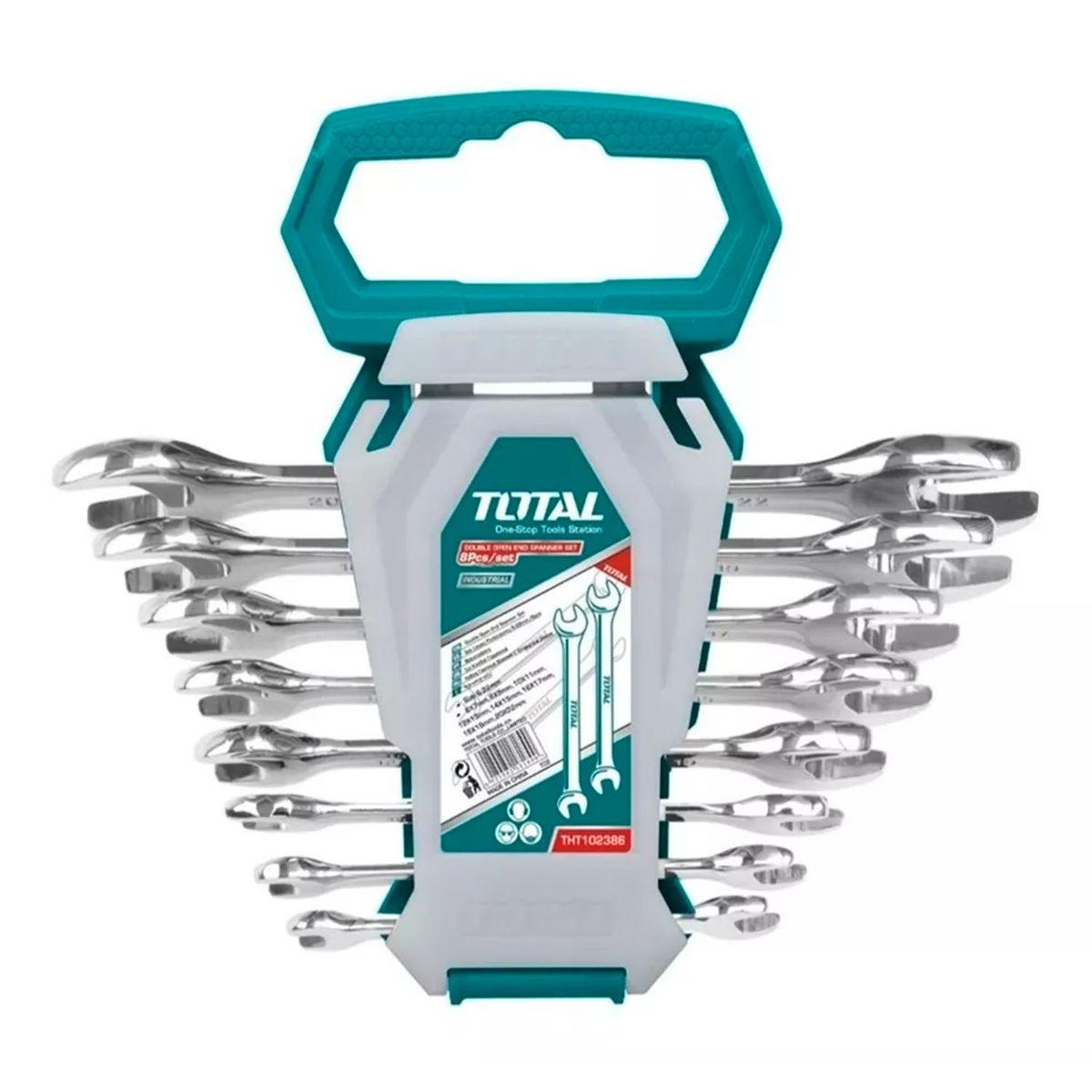 TOTAL TOOLS - Juego De Llaves Doble Punta 6-22mm 8 Piezas Total