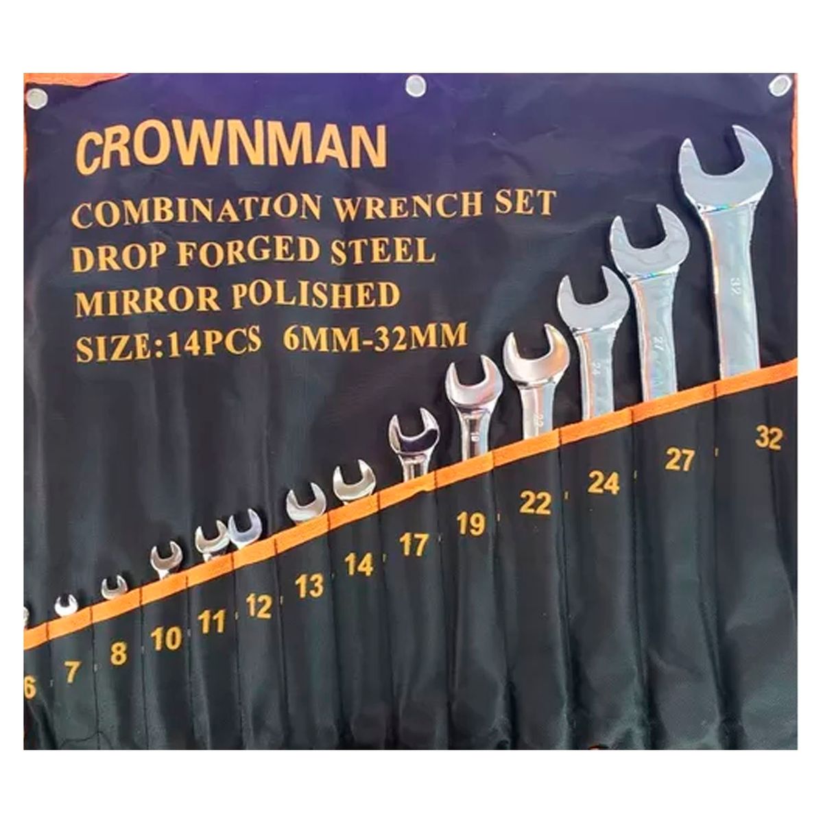 GENERICO - Juego De Llaves Corona 14 Piezas 6-32mm Crownman