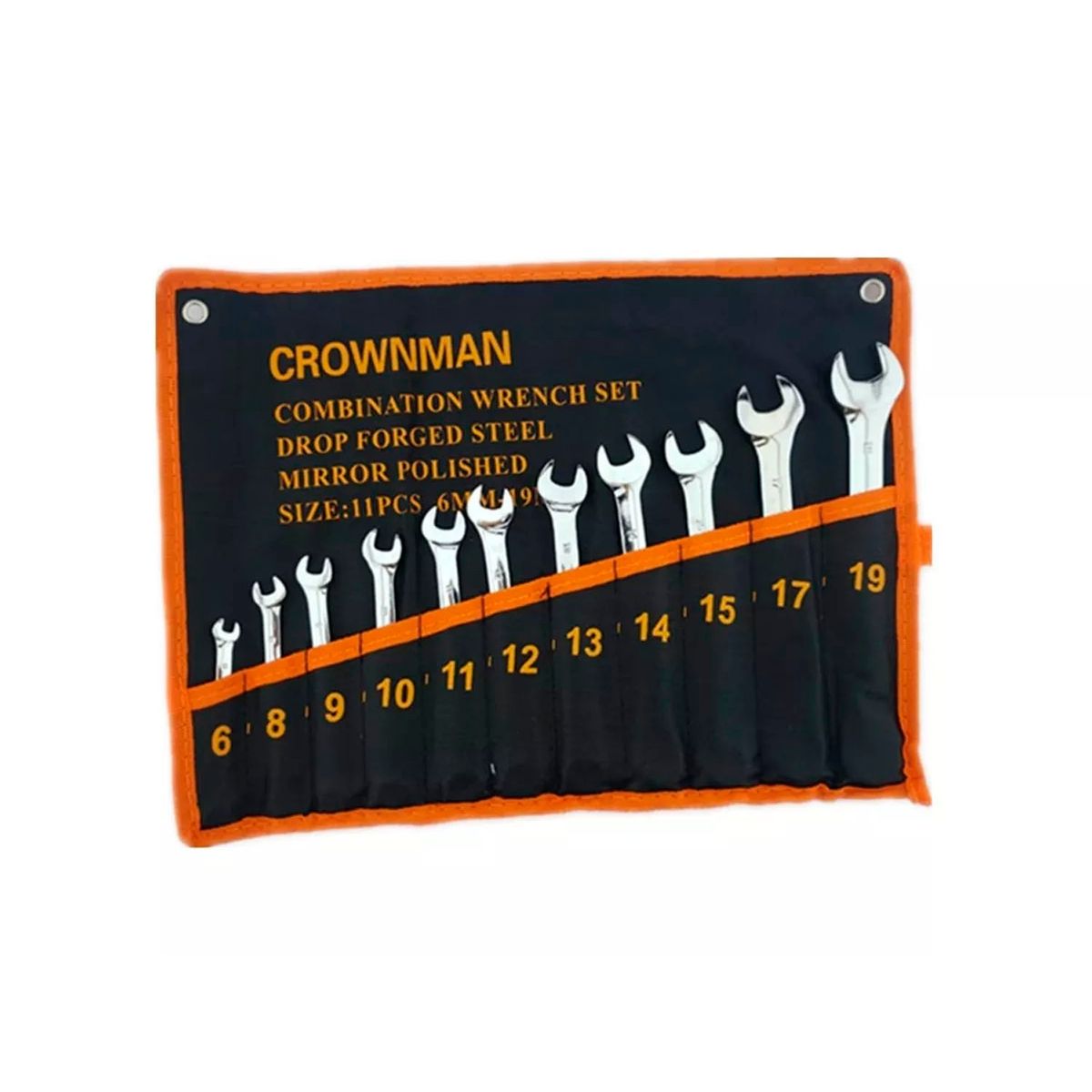 GENERICO - Juego De Llaves Punta De Corona 11 Piezas Crownman