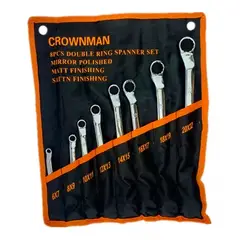 GENERICO - Set Juego De Llaves Curva Corona Corona 8 Piezas Crownman