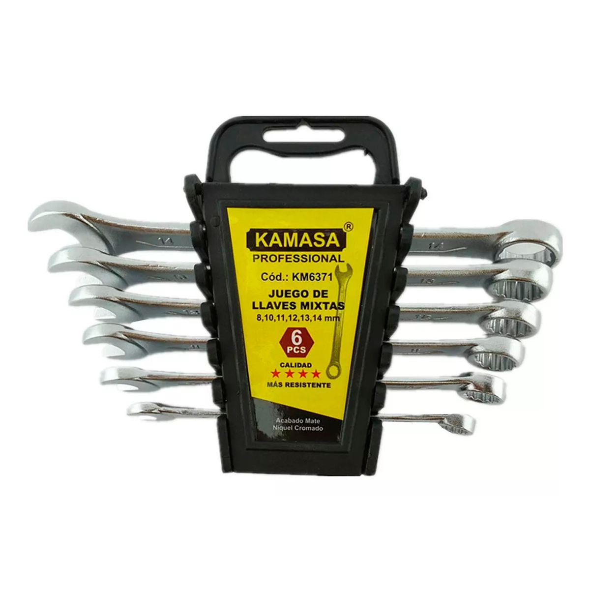KAMASA - Juego De Llaves Punta De Corona 6 Piezas Kamasa Km6371