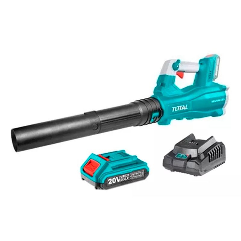 TOTAL TOOLS - Soplador Inalambrico 20v  Cargador  Bat Total Tabli20428