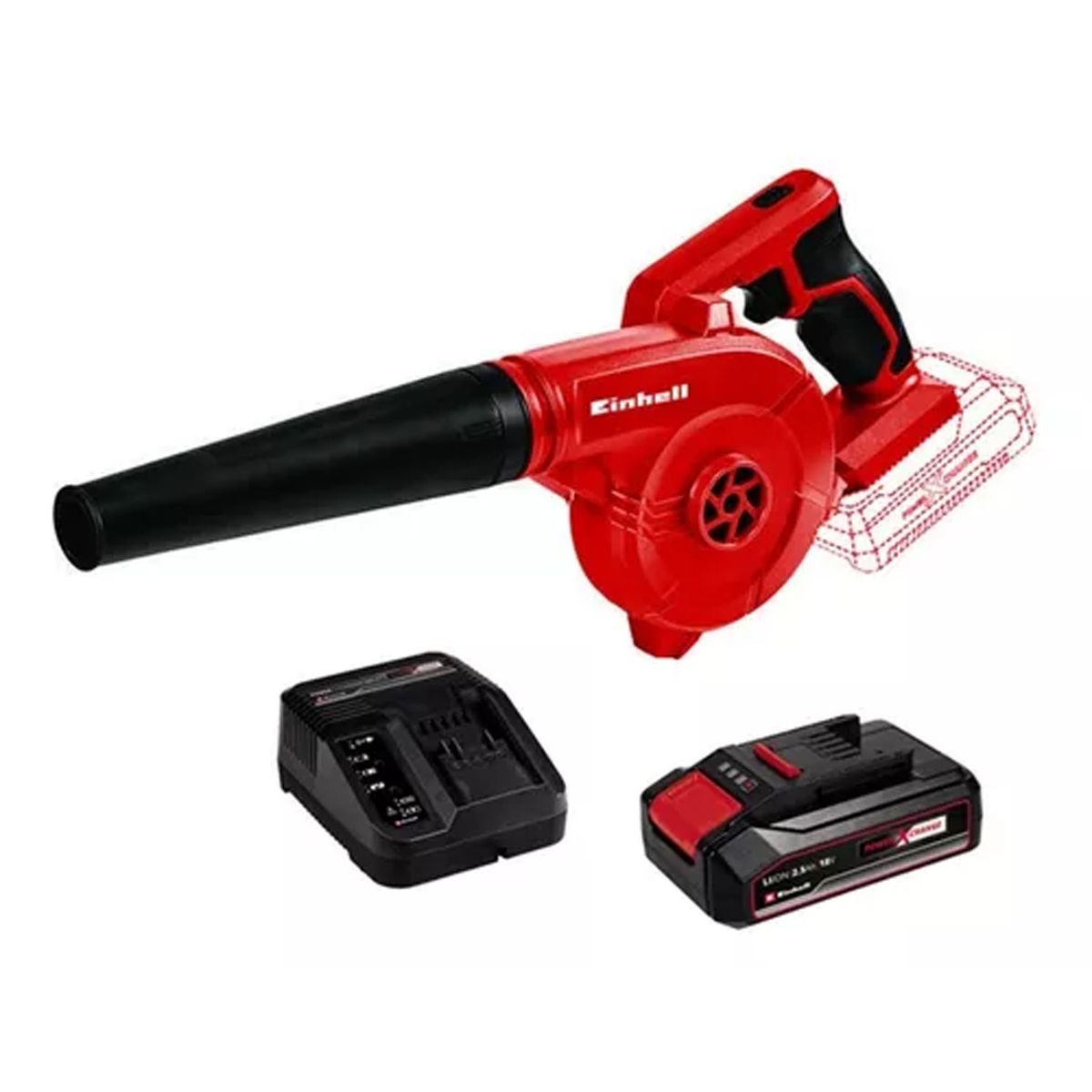 EINHELL - Soplador Inalambrico 18v Bateria+ Cargador Einhell 3408001