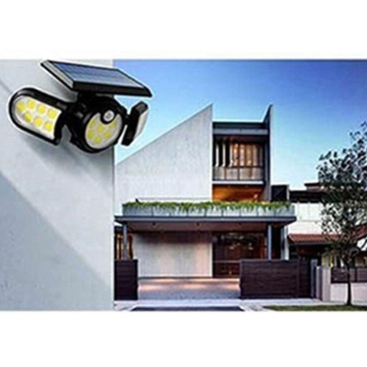 GENERICO - Lampara de Induccion Solar Recargable 140 COB