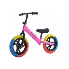 GENERICO - Bicicleta Equilibrio Sin Pedales De Aprendizaje Rosado