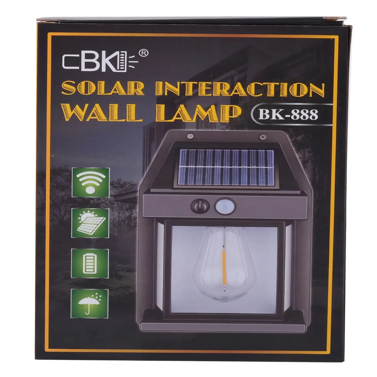 GENERICO - Lampara de Pared de Interacción Solar