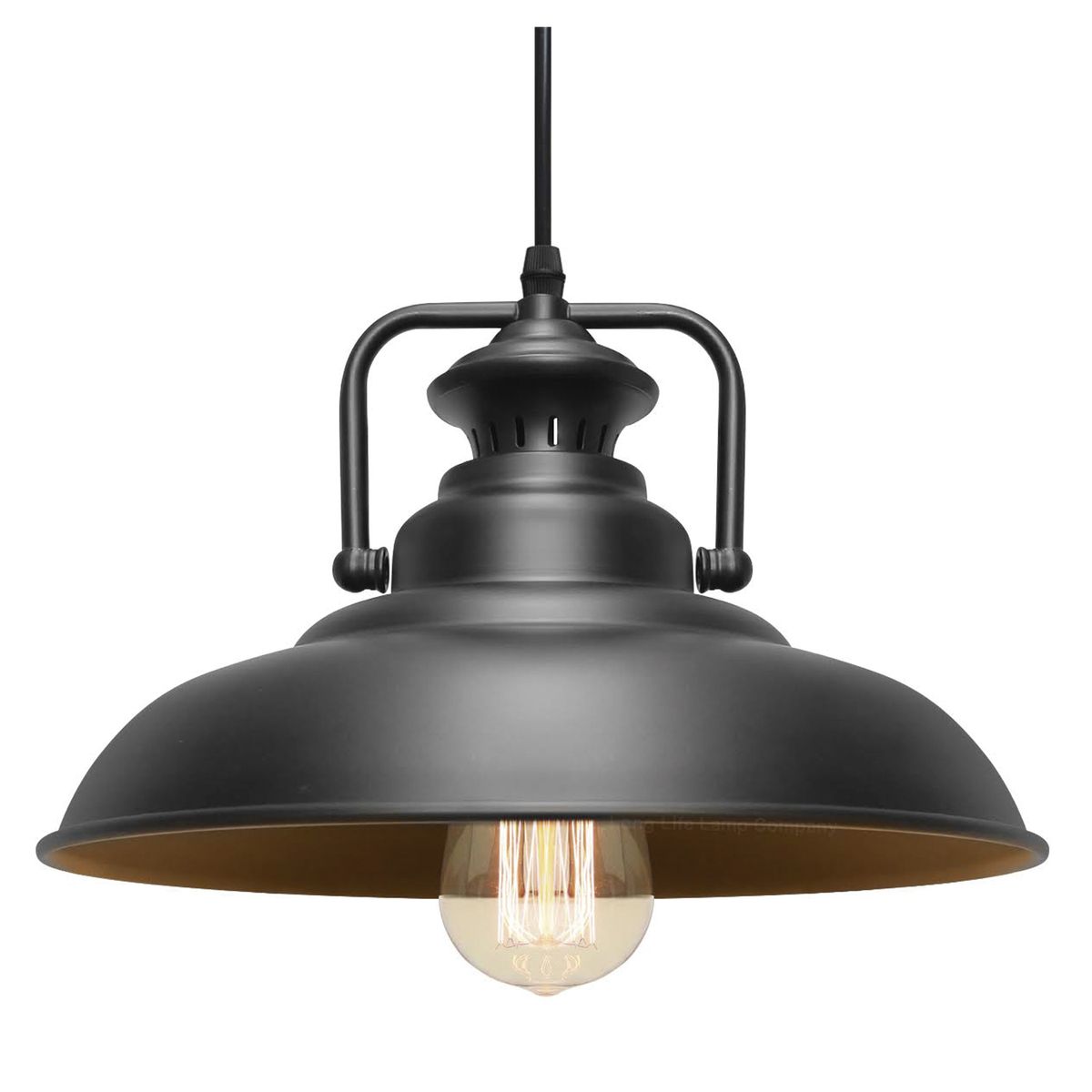 WANT - Lámpara Colgante E-27 Deco Retro Afomalhaut Incluye Ampolleta Cálida