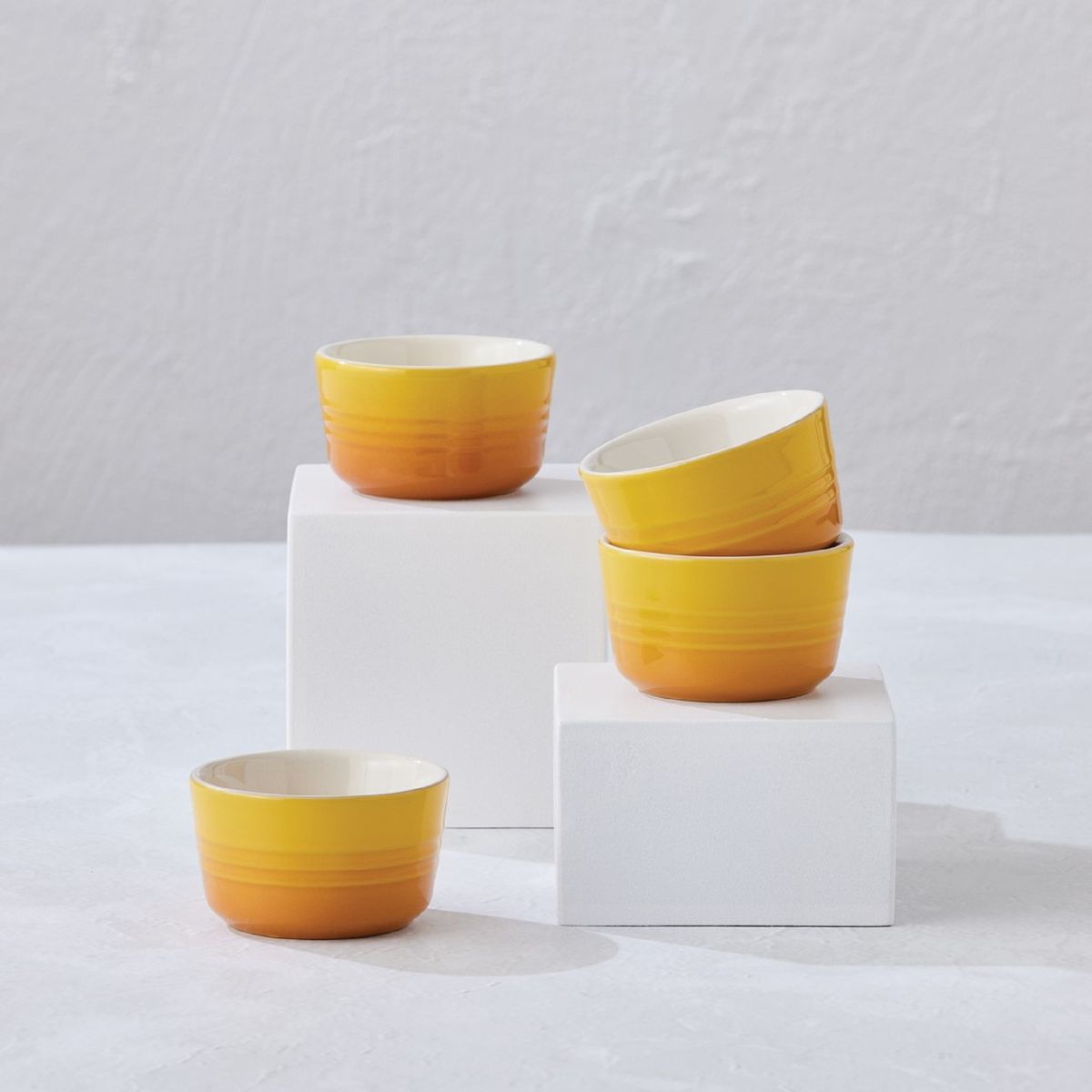 LE CREUSET - Set de 4 Mini Ramekines 100ml N?ctar