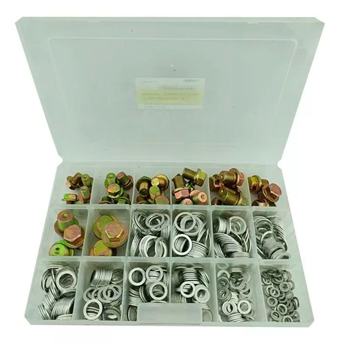 GENERICO - Kit Juego De Repuestos Tapon De Carter 534 Piezas Universal