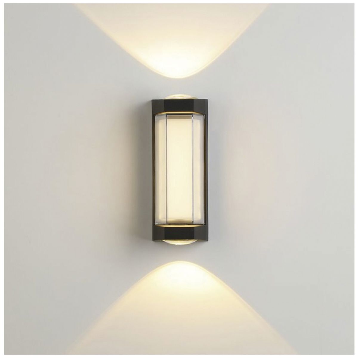 HB LEDS - Apliqué de Pared LED Doble 3W Iluminación Cálida