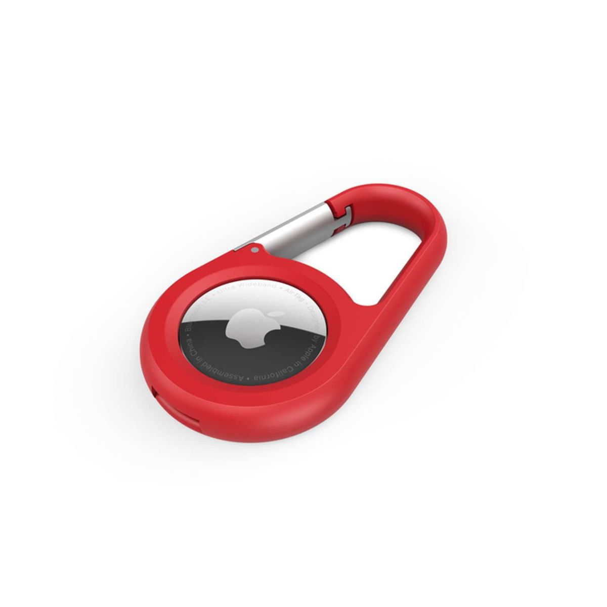 BELKIN - Secure Holder con mosquetón para AirTag Rojo