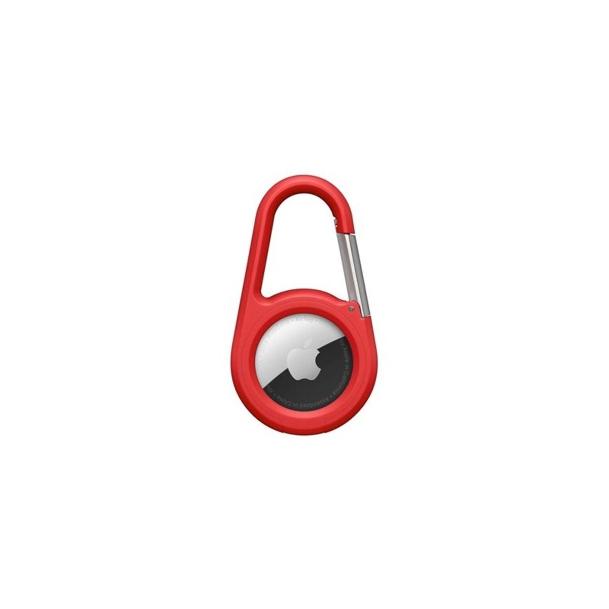BELKIN - Secure Holder con mosquetón para AirTag Rojo
