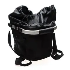 IBIKES - Canasto Flotante Tela Ht-415 Desmontable Negro