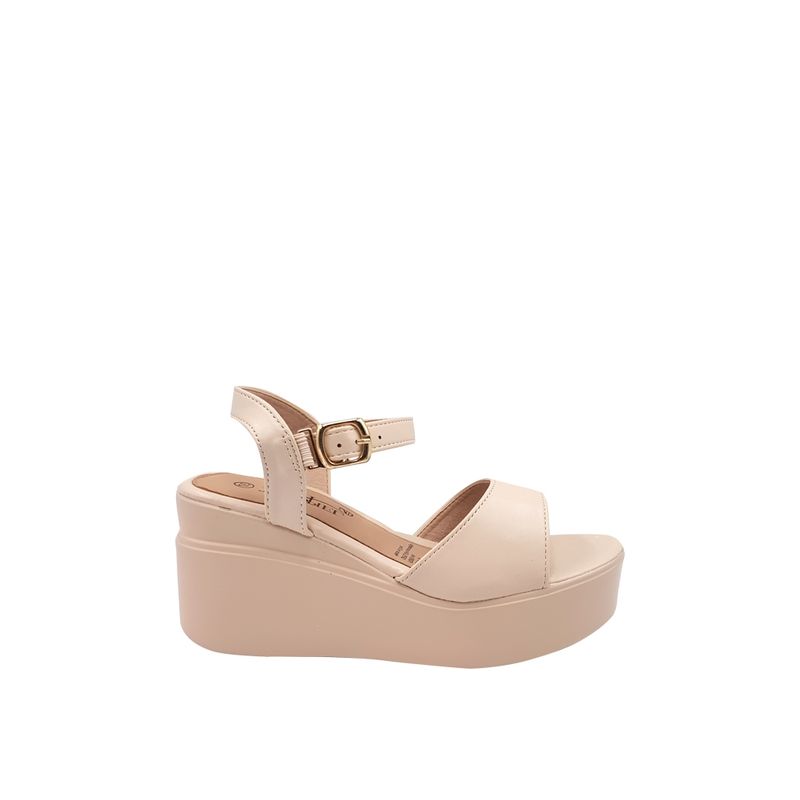 TODOPIEL - Sandalia Mujer Beige Todopiel