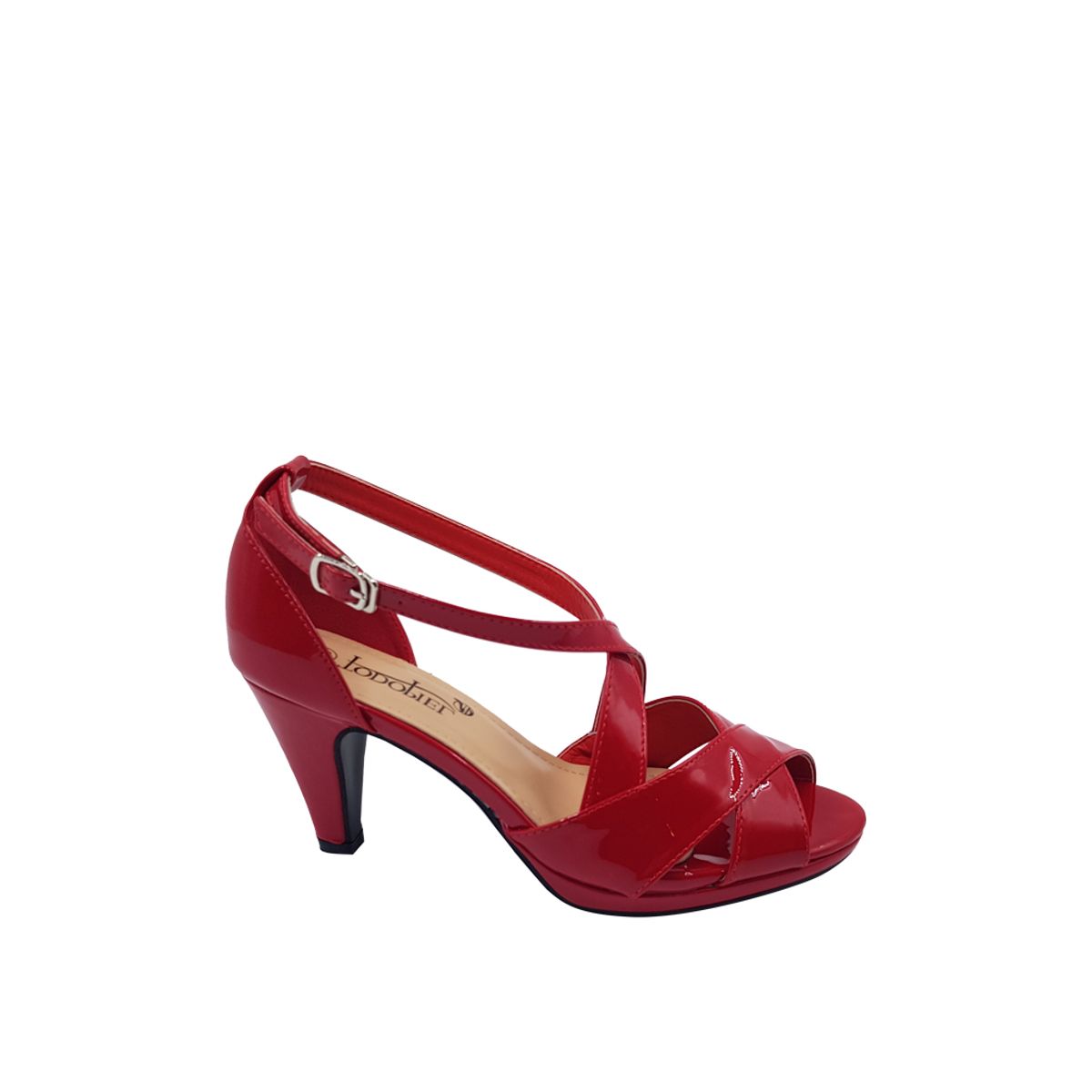 TODOPIEL - Sandalia Mujer Rojo Todopiel