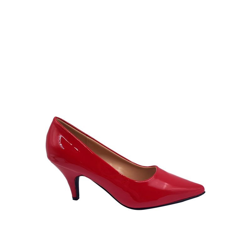 TODOPIEL - Zapato de Taco Mujer Rojo Todopiel