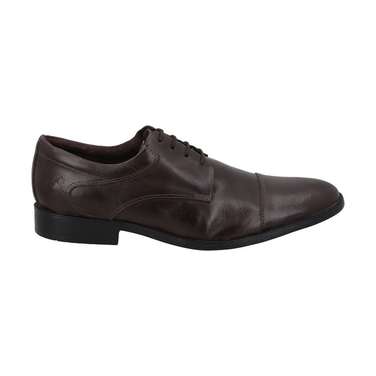 Zapato Formal Hombre Cuero Café 567
