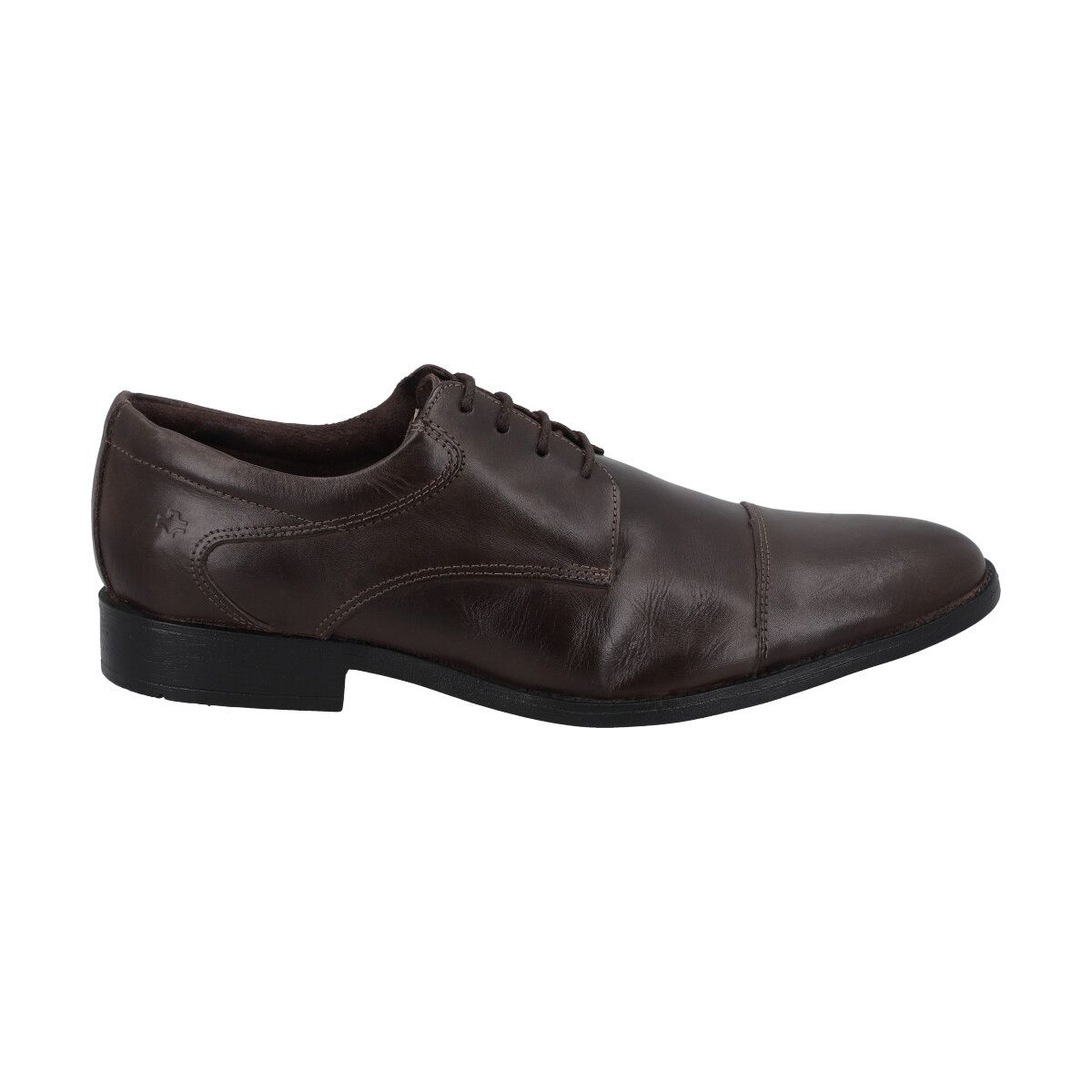 PERLATTO - Zapato Formal Hombre Cuero Café 567 Perlatto