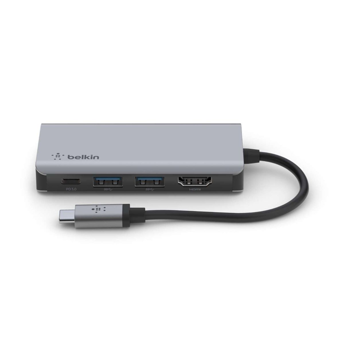BELKIN - Adaptador multipuerto USB-C 4 en 1