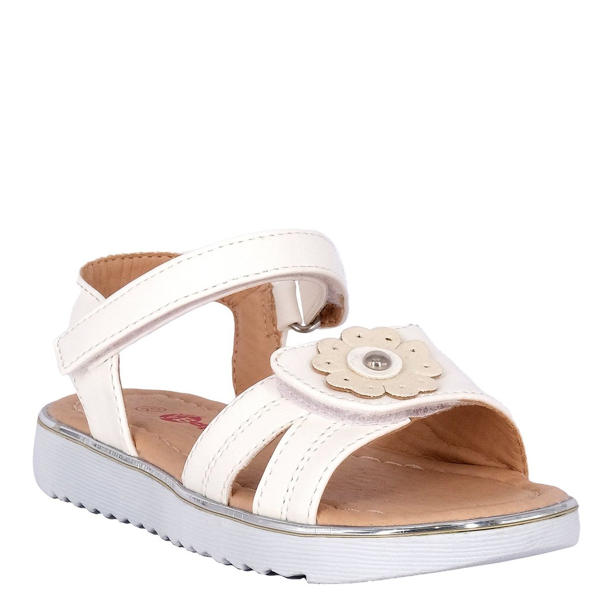 BAMBOO - Sandalia Niña Blanco Fartet Bamboo