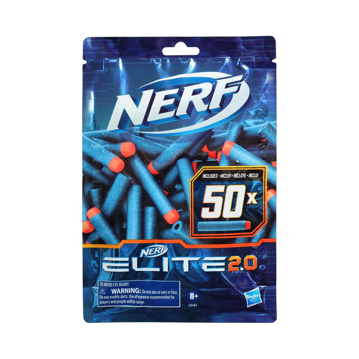 NERF - Lanzadores dardos Nerf pack 50 Elite 2.0