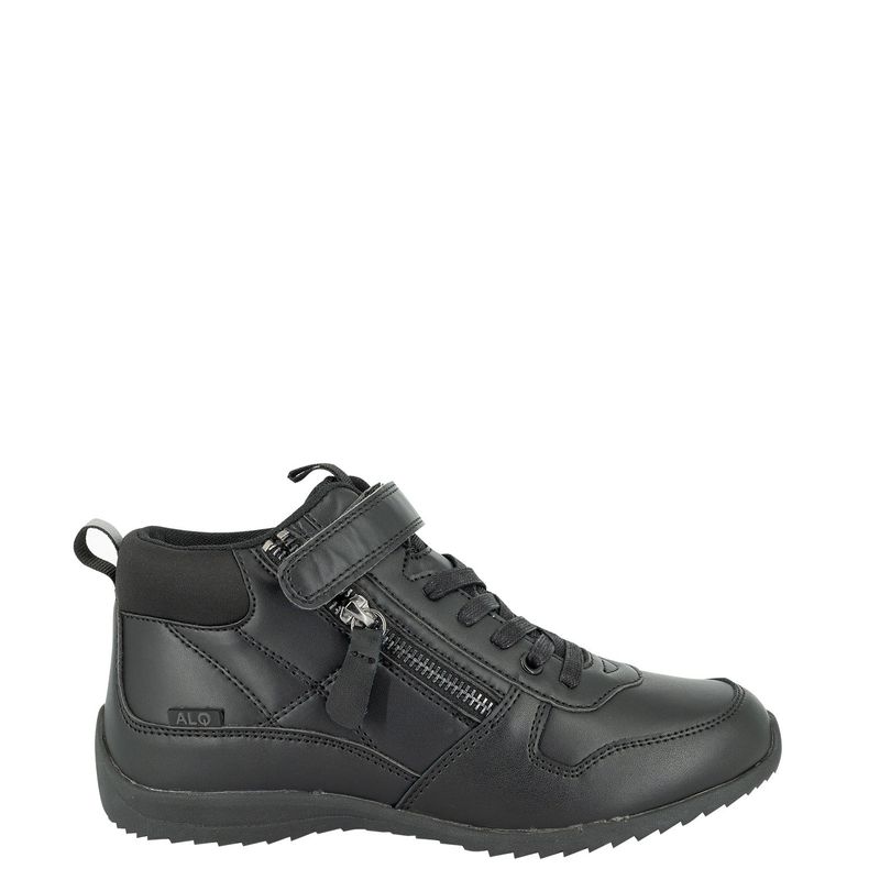 ALQUIMIA - Botin Escolar Niña Negro Luna Alquimia