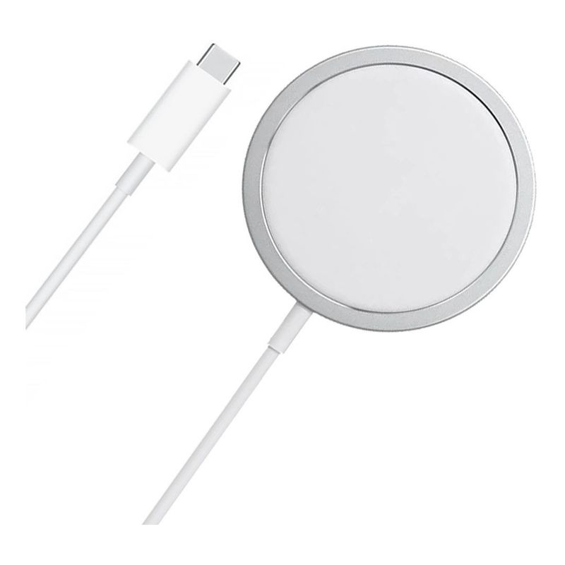 GENERICO - Cargador Magnético Inalámbrico Compatible Magsafe iPhone 15w
