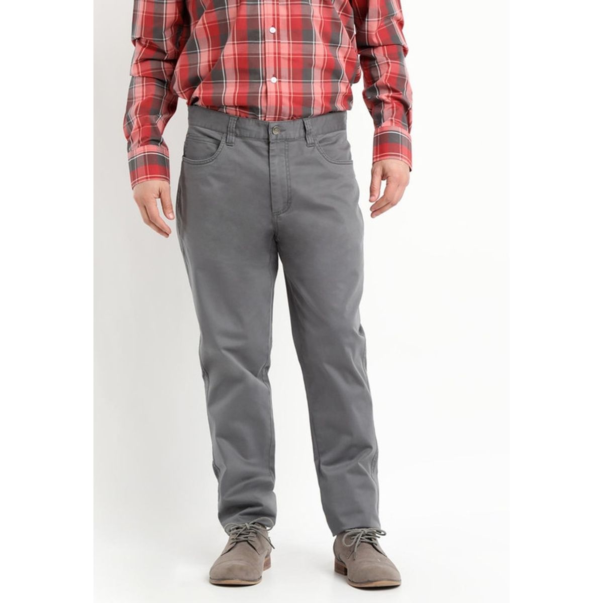 KOTTING - Pantalon 5 Bolsillos Spandex Gris KOTTING