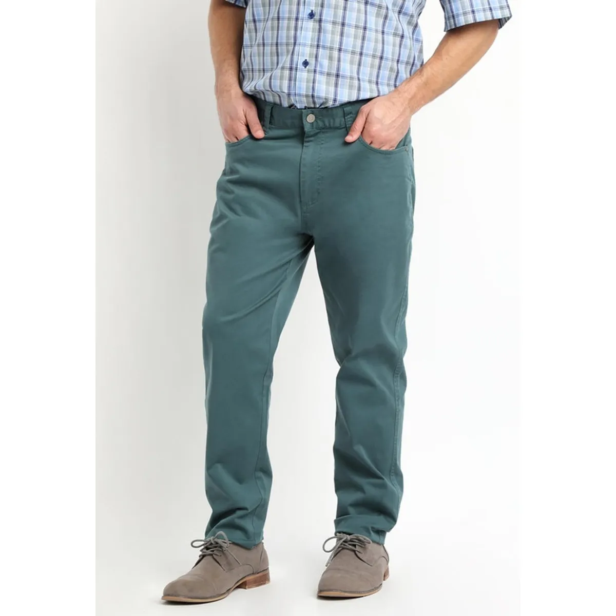 KOTTING - Pantalon 5 Bolsillos Spandex Verde Oscuro KOTTING