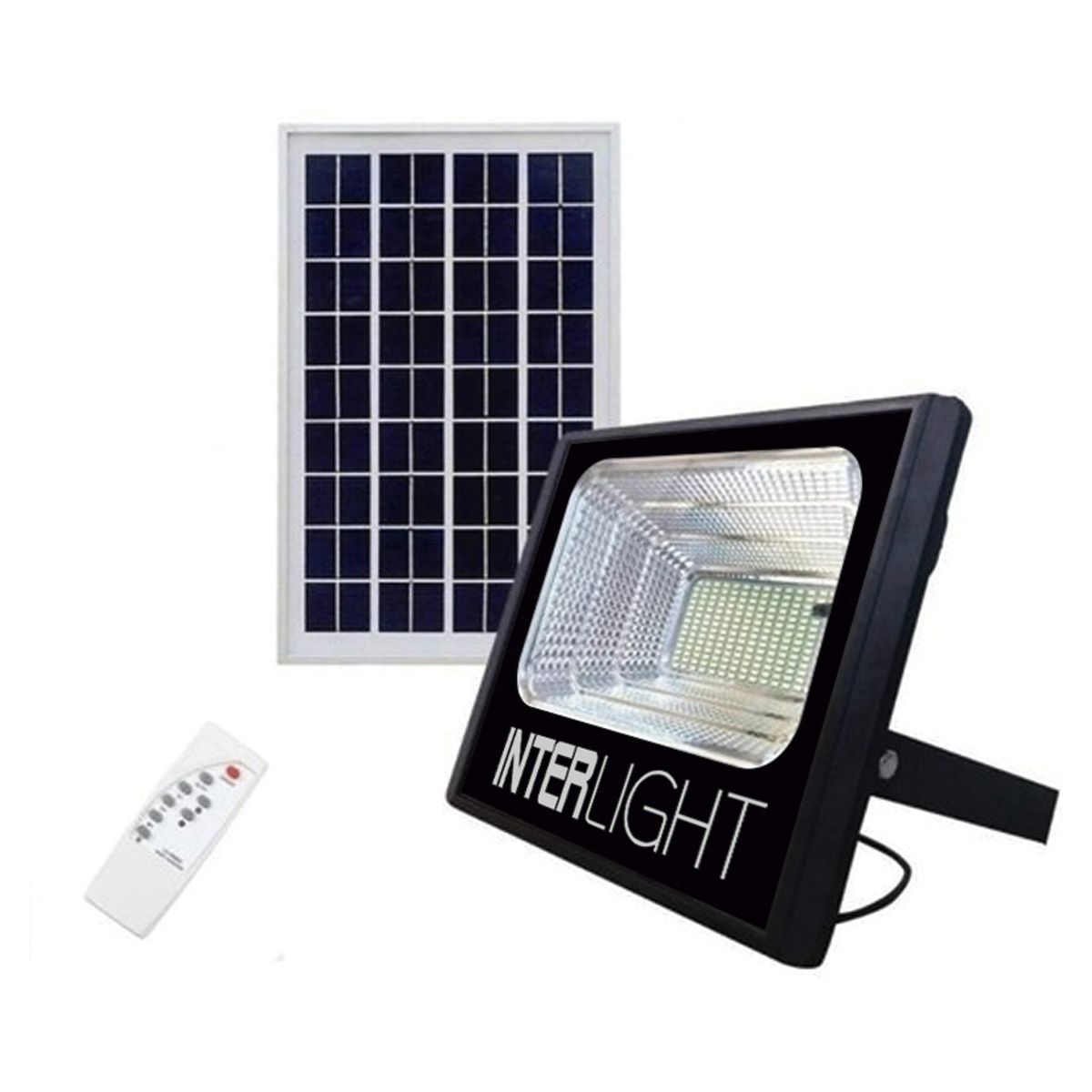 HB LEDS - Foco Proyector LED Panel Solar 40W 6000K