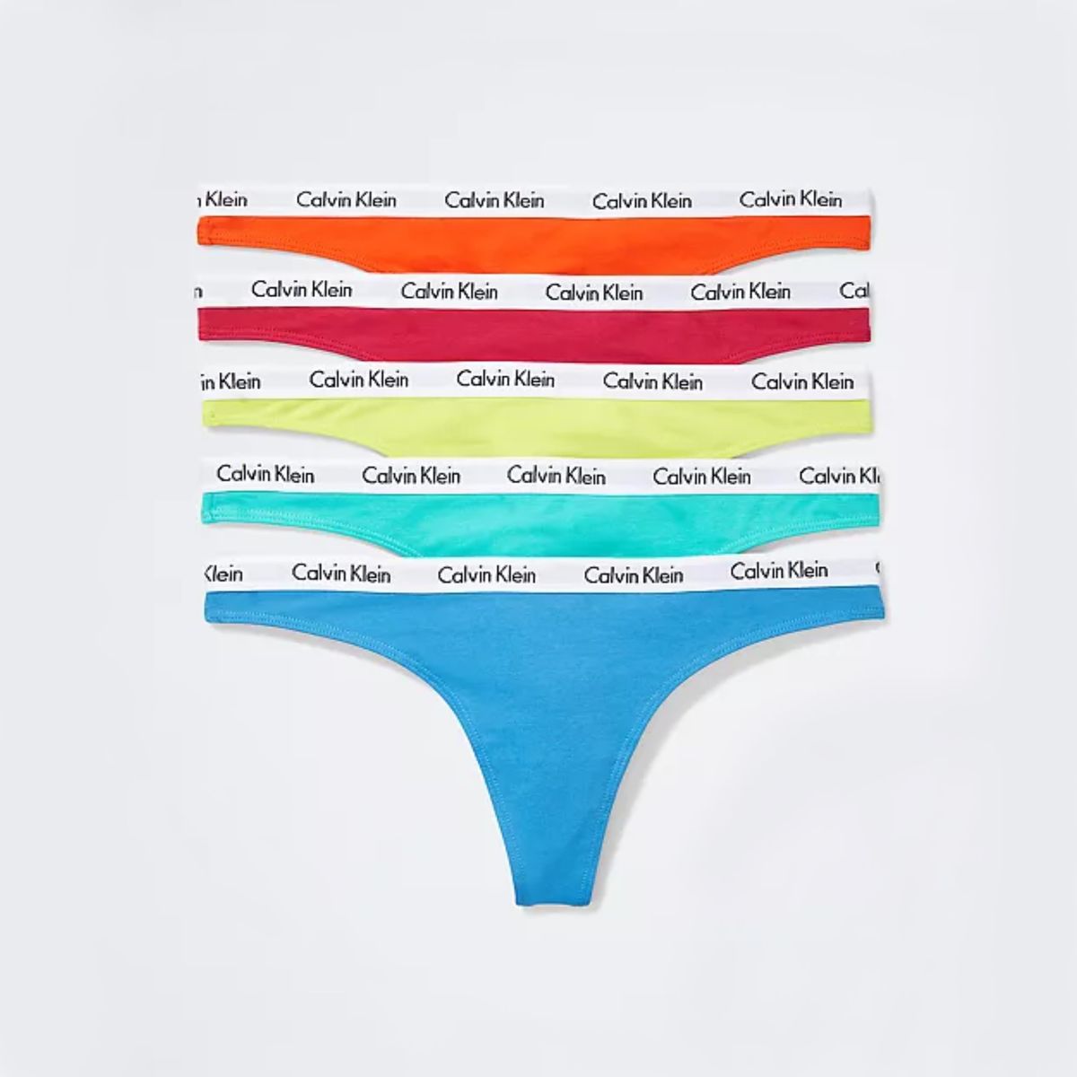 CALVIN KLEIN - PACK 5 COLALESS CALVIN KLEIN MUJER.