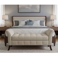 Banqueta Baúl Regatta Color Beige