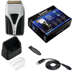 KEMEI - Maquina Afeitadora Shaver Km-3383 Recargable Portatil