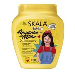 SKALA - Mascara Almidón de Maíz 1000ml Crema De Peinar Niñas