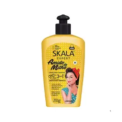 SKALA - Crema de Peinar Almidón de Maíz 250ml Protector Térmico Define