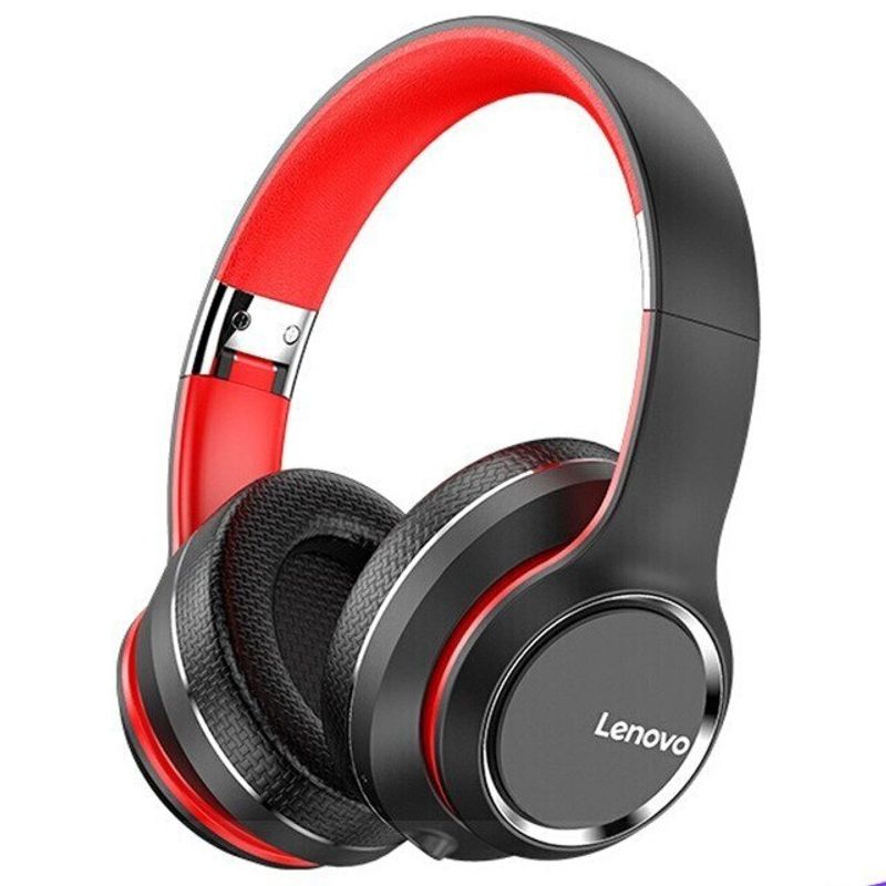 LENOVO - Audifonos Lenovo HD200 Bluetooth 5.0 Gamer 500mAh Negro