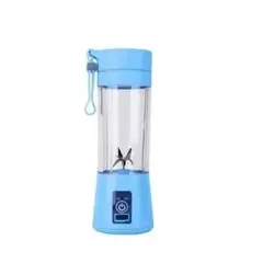 GENERICO - Juguera Batidora Licuadora Vaso Personal Portatil Azul