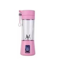 Juguera Batidora Licuadora Vaso Personal Portatil Rosa
