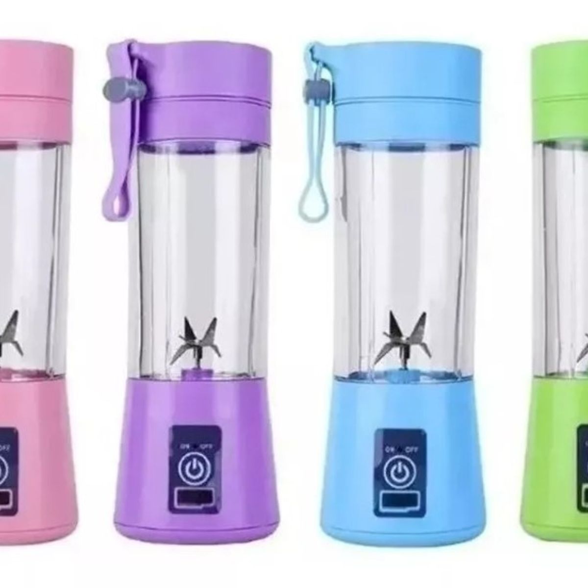 GENERICO - Juguera Batidora Licuadora Vaso Personal Portatil Purpura