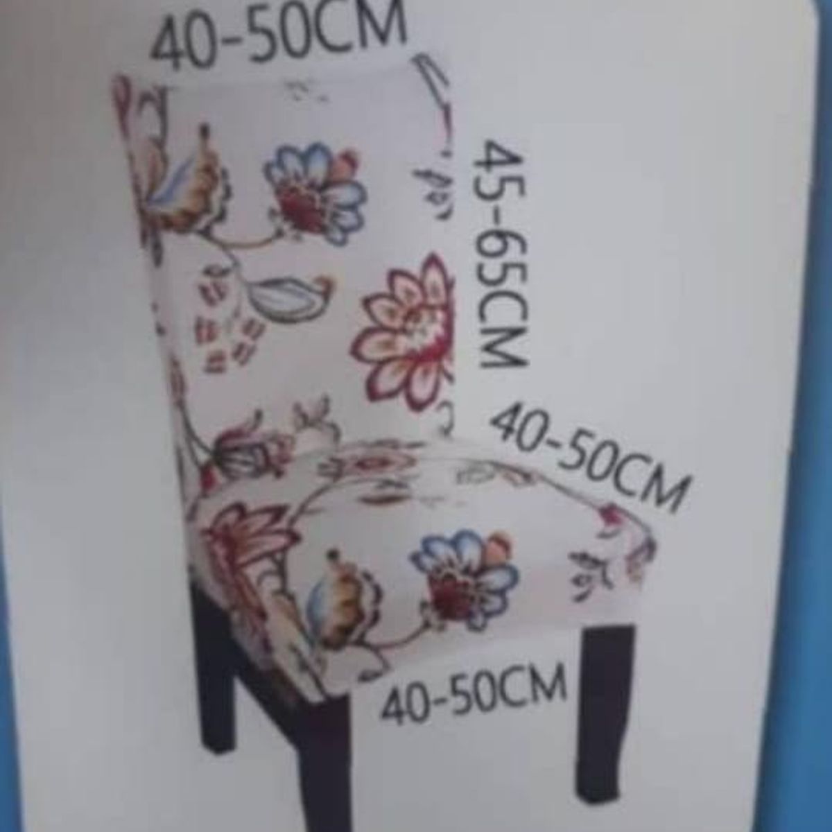 GENERICO - Pack de 06 Fundas para Sillas Poliéster Elástico Texturizadas TF07