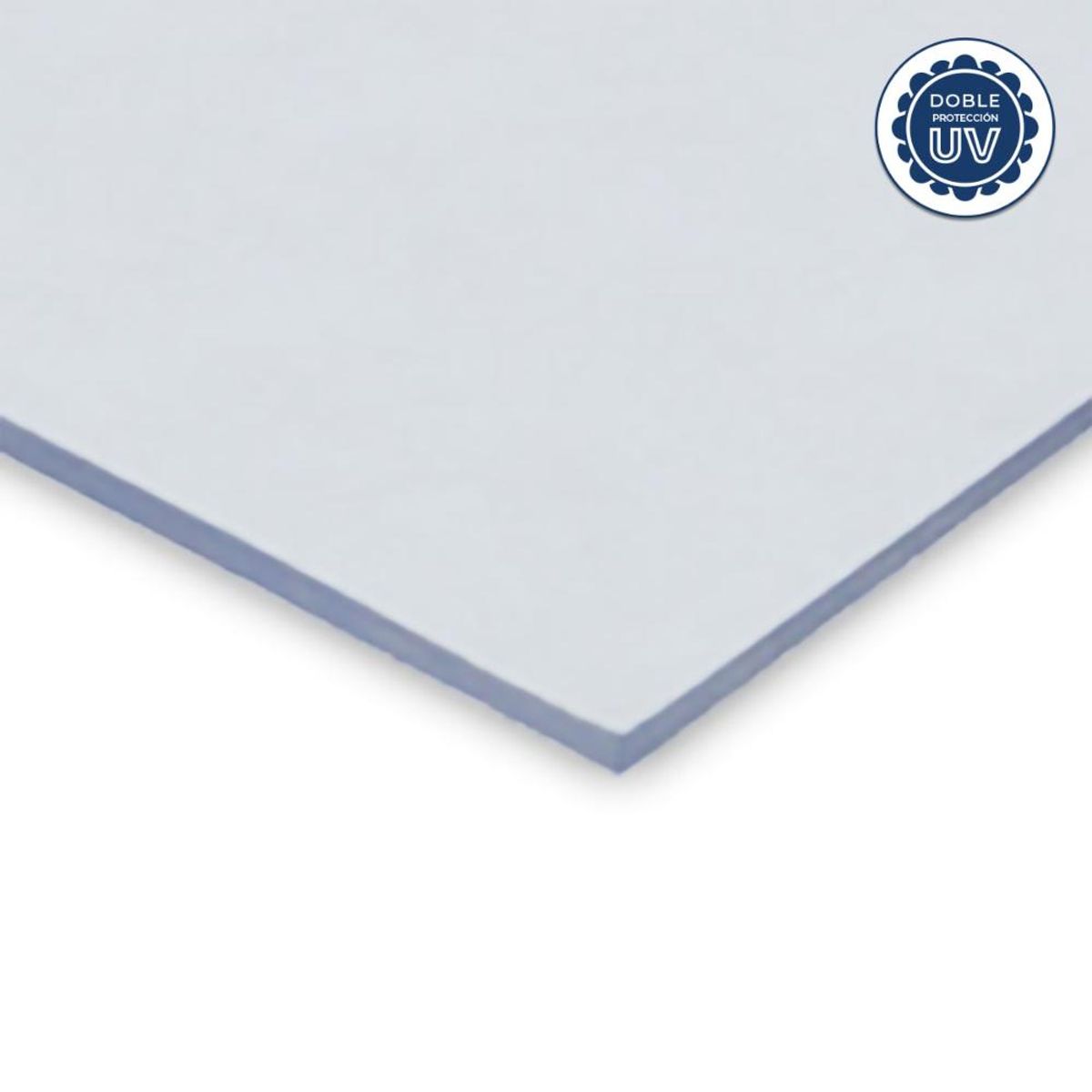 DVP - Policarbonato Compacto Transparente 3050x1220x3mm Dvp