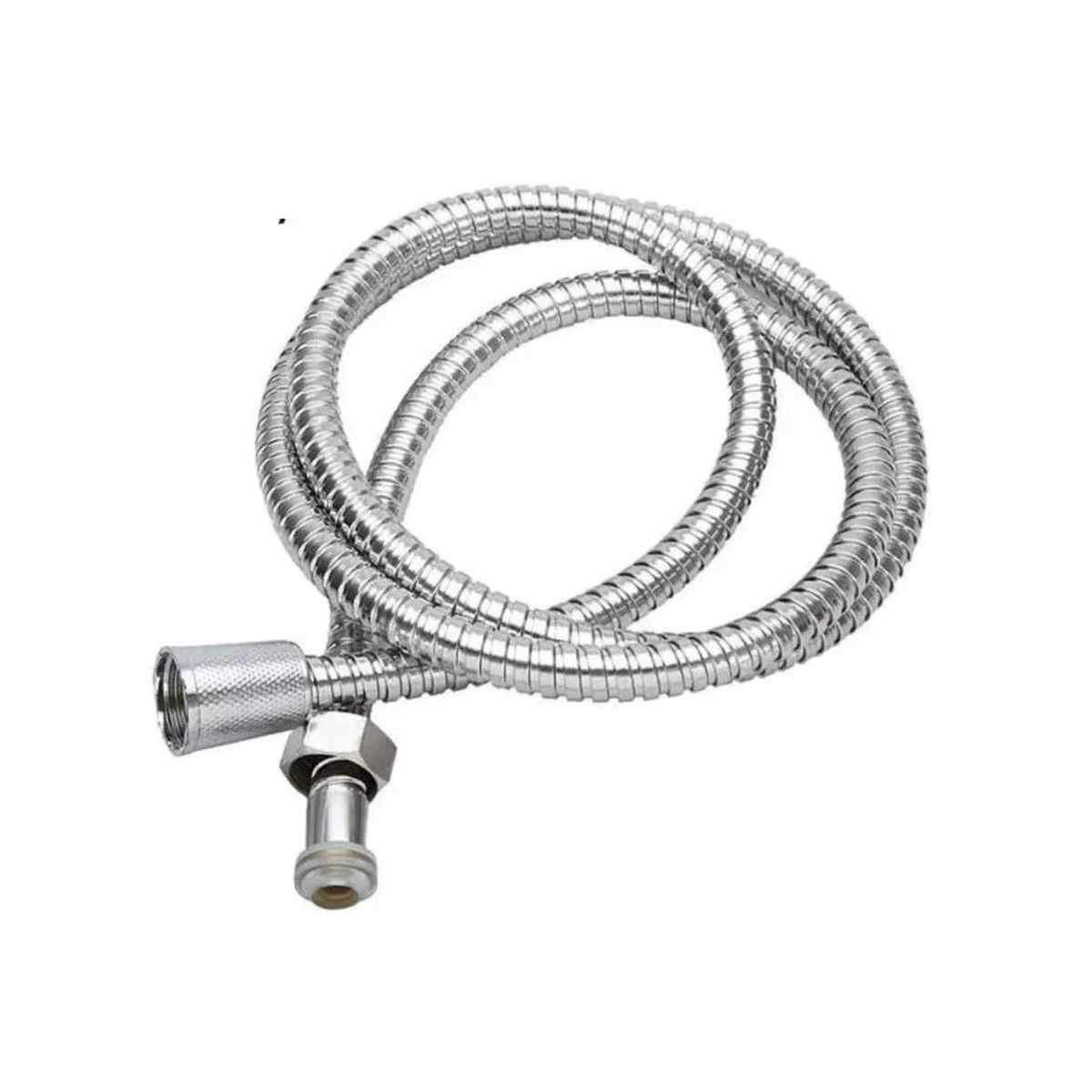 GENERICO - Manguera Ducha Flexible Extensible Cromada 1.5 Metro