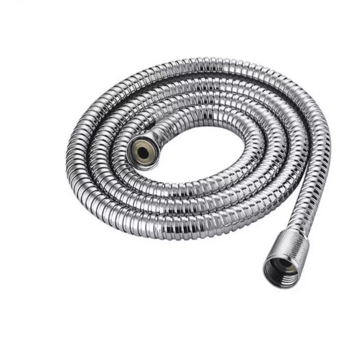 GENERICO - Manguera Ducha Flexible Extensible Cromada 1.5 Metro