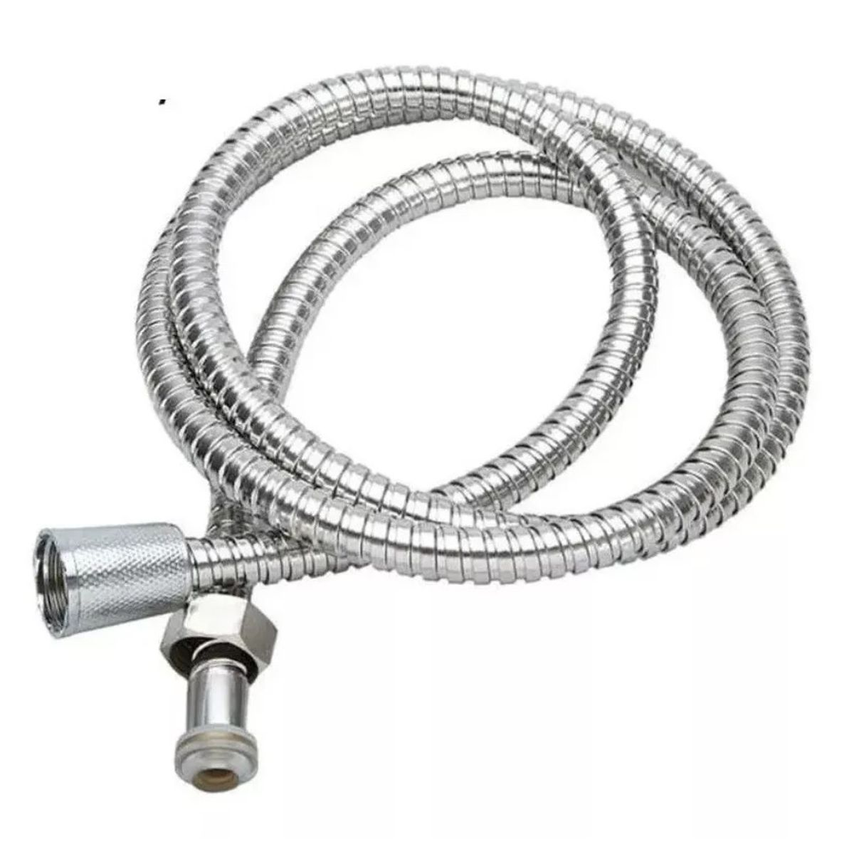 GENERICO - Manguera Ducha Flexible Extensible Cromada 1.75 Metro
