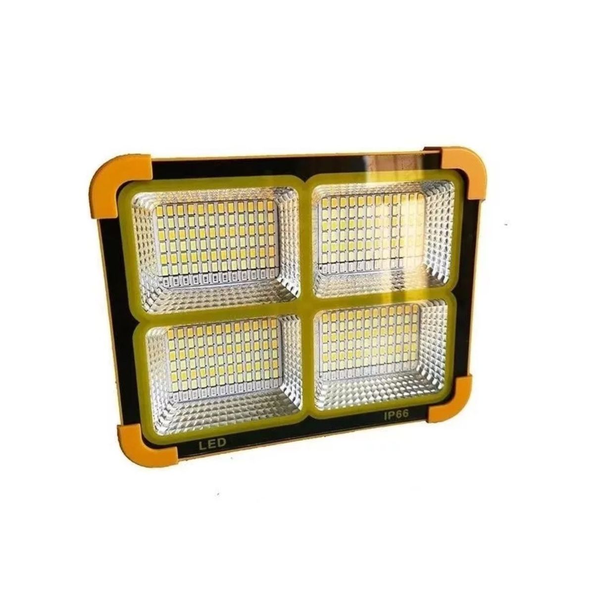 GENERICO - Foco Solar Led Recargable De 16500 Mah Y Plano Trasero Solar