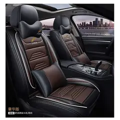 GENERICO - Kit Funda Cubre Asiento Auto Premium Luxury Con 4 Almoadilla