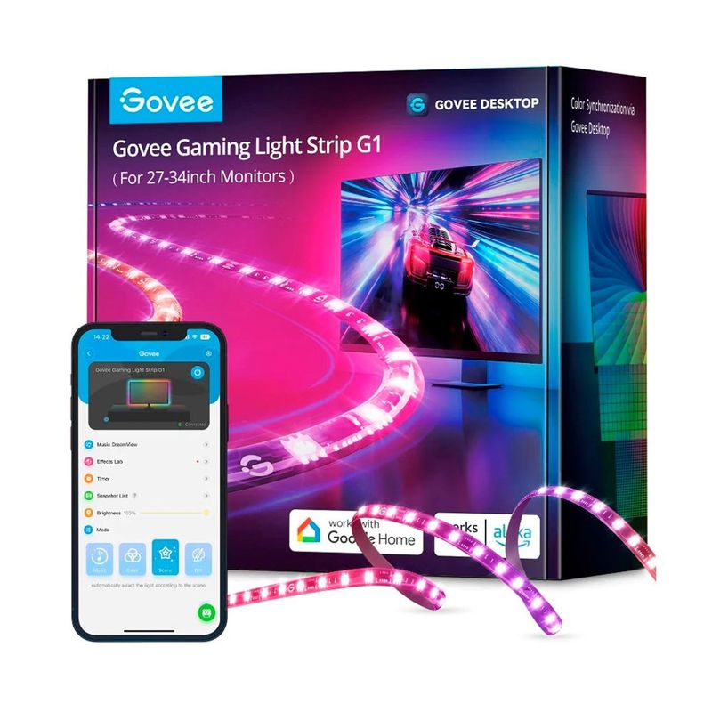 GOVEE - Tira LED Gaming G1 Govee para Pantallas 27-34