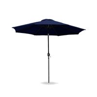 Quitasol de 3 Metros Modelo Shake Azul